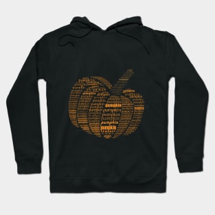 Typographic pumpkin Hoodie